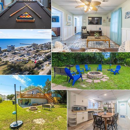 Gorgeous Centrally Located Ocean View 2 King, Huge Private Yard & Deck, Firepit, Bbq, & Game Tables Μιρτλ Μπιτς Εξωτερικό φωτογραφία