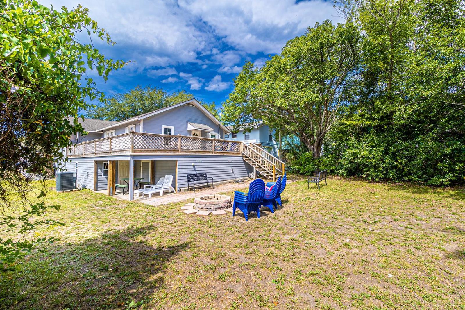 Gorgeous Centrally Located Ocean View 2 King, Huge Private Yard & Deck, Firepit, Bbq, & Game Tables Μιρτλ Μπιτς Εξωτερικό φωτογραφία